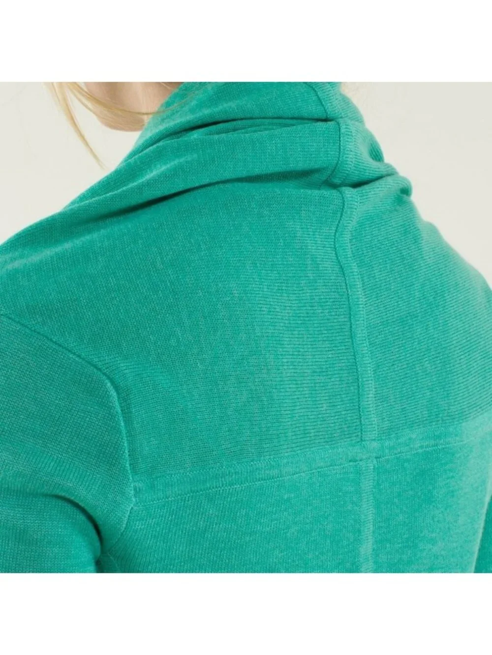 Lululemon Iconic Sweater Wrap Heathered Bali Breeze